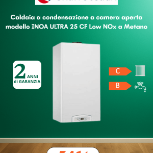 Caldaia Chaffoteaux INOA ULTRA 25 CF metano – Camera aperta Low NOx