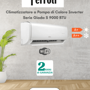 Climatizzatore Ferroli Giada S 9000 BTU Wi-Fi